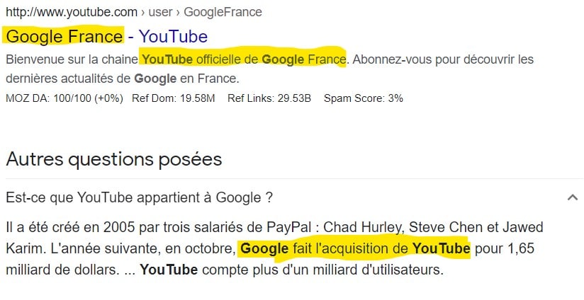 Comment référencer son site sur Google - Youtube appartient à google