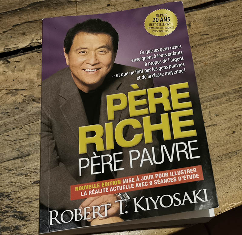 Les meilleurs livres entrepreneurs - Père riche, père pauvre de Robert T. Kiyosaki